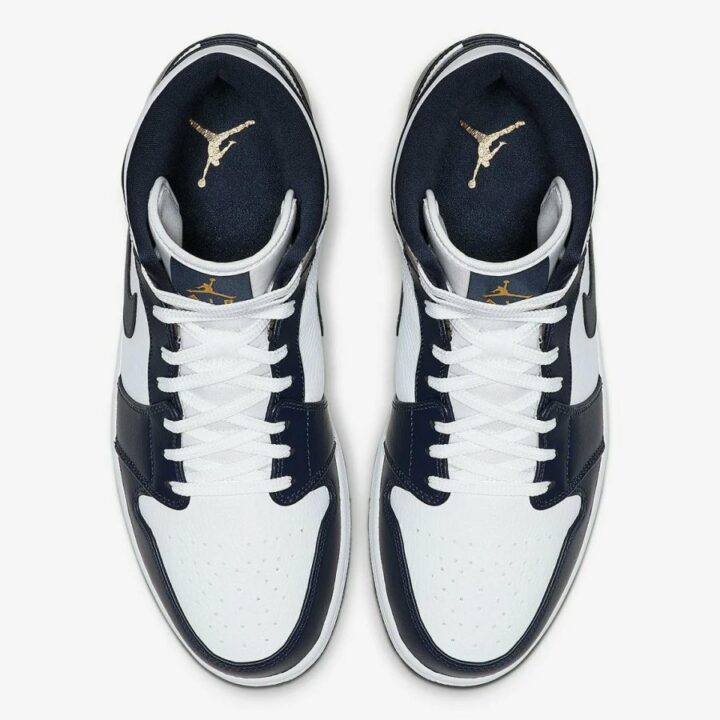 Jordan 1 Mid Obsidian kék férfi utcai cipő