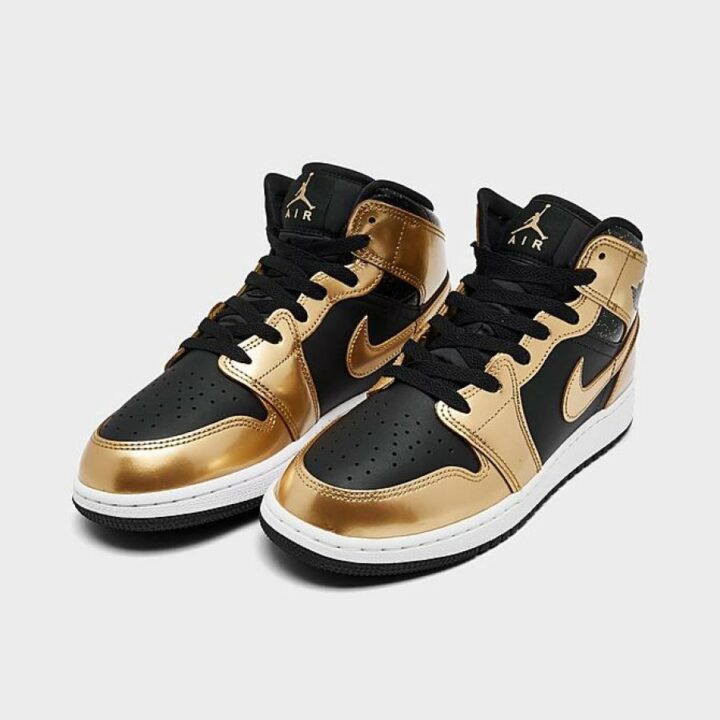 Jordan 1 MID SE Metallic Gold Black arany utcai cipő