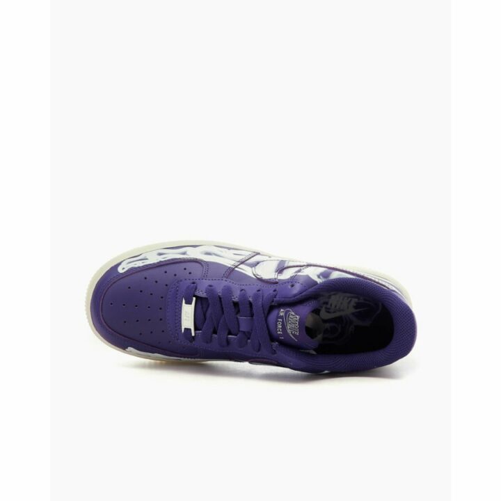 Nike Air Force 1 Low Skeleton lila férfi utcai cipő