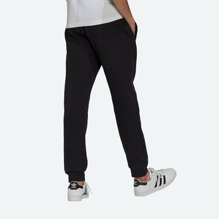 Adidas Originals fekete férfi pamut melegítőnadrág