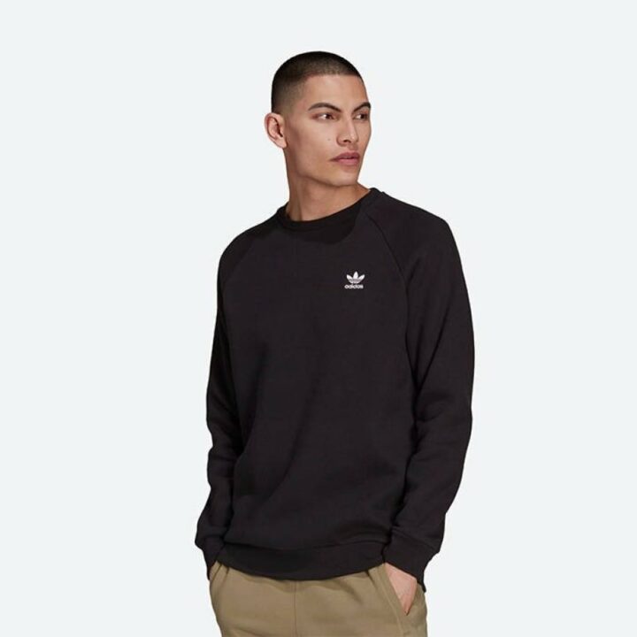 Adidas Originals fekete férfi pulóver