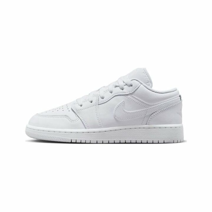 Jordan 1 Low Triple White fehér utcai cipő