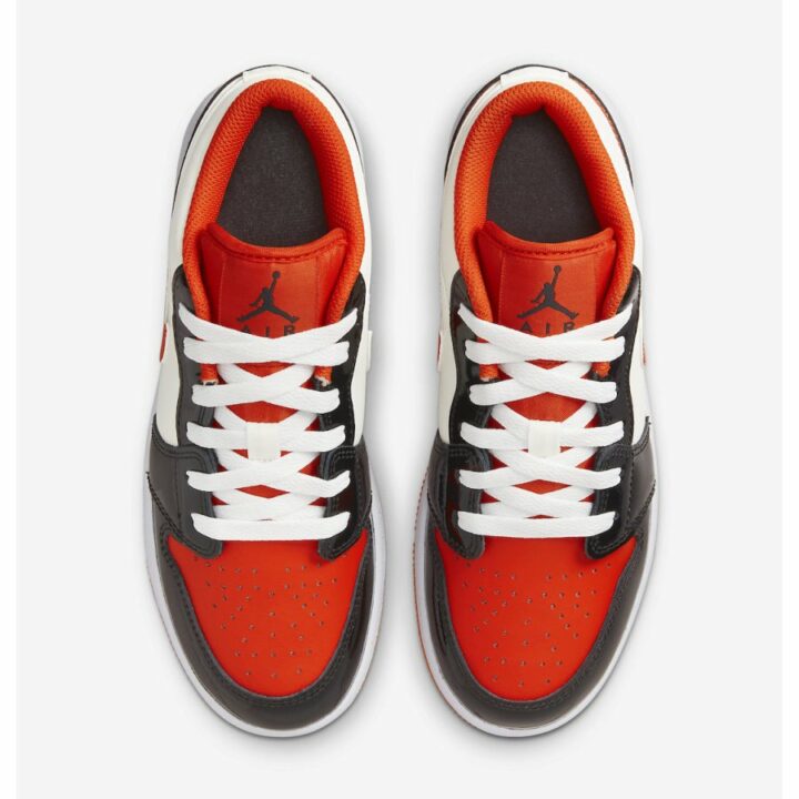 Jordan 1 Low Halloween narancs utcai cipő