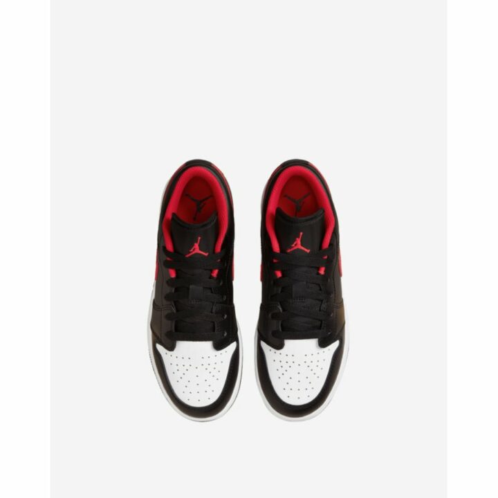 Jordan 1 Low White Toe fekete utcai cipő
