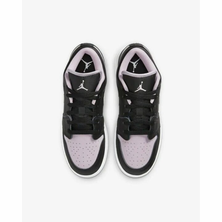 Jordan 1 Low SE Black Iced Lilac fekete utcai cipő