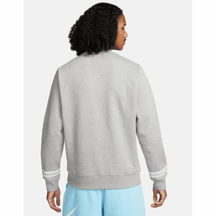 Nike Retro Varsity szürke férfi pulóver