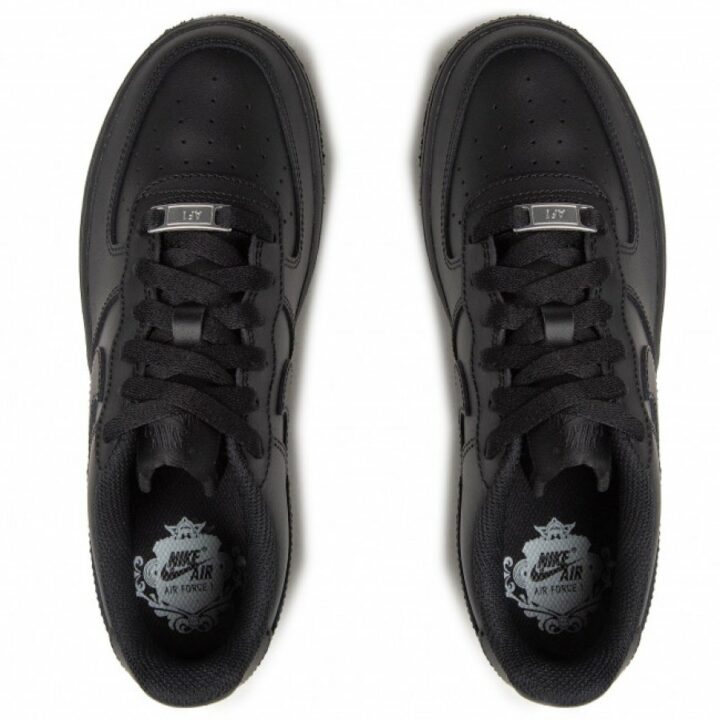 Nike Air Force 1 fekete utcai cipő