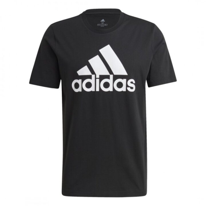 Adidas Essentials fekete férfi póló