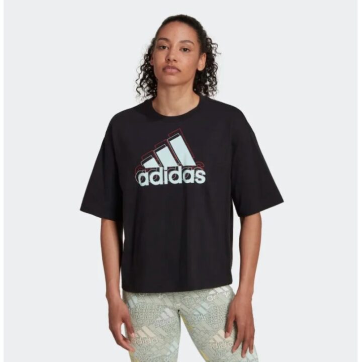 Adidas Essentials fekete női póló
