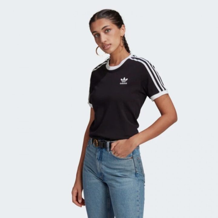 Adidas Originals fekete női póló