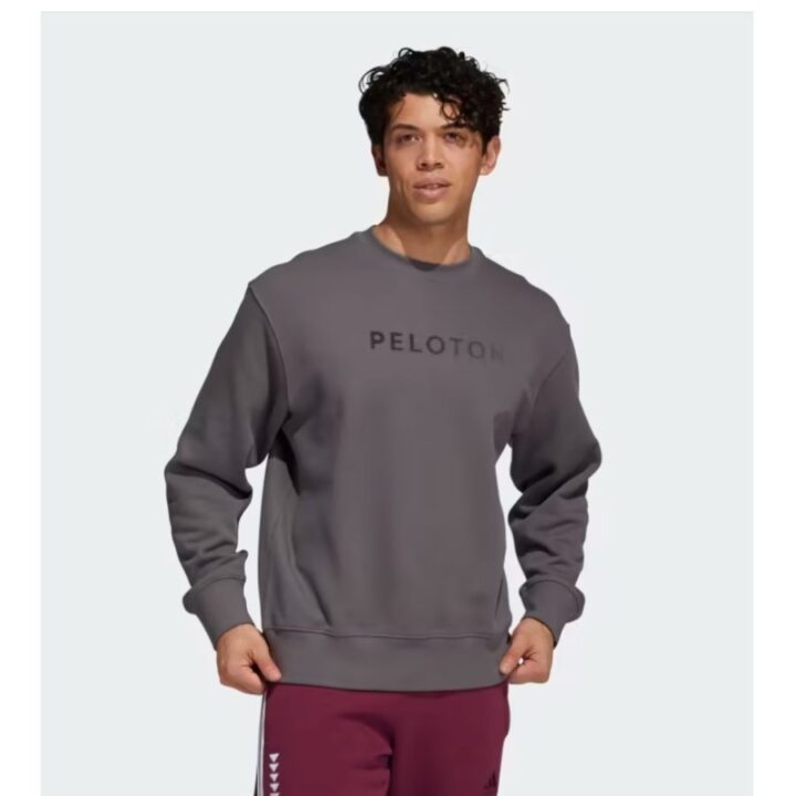 Adidas Peloton szürke férfi pulóver