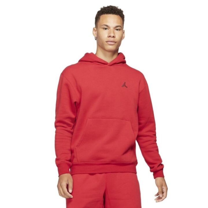 Jordan Essentials piros férfi pulóver