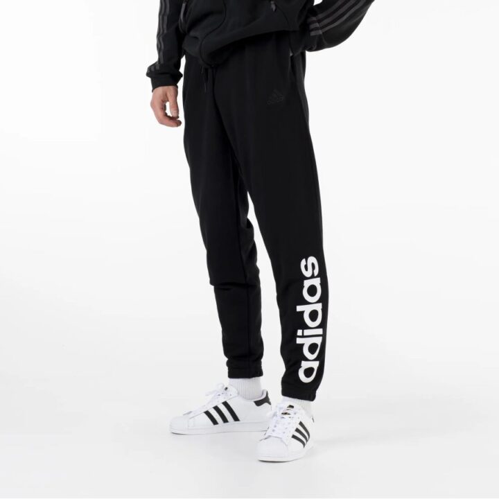 Adidas Essentials fekete férfi melegítőnadrág