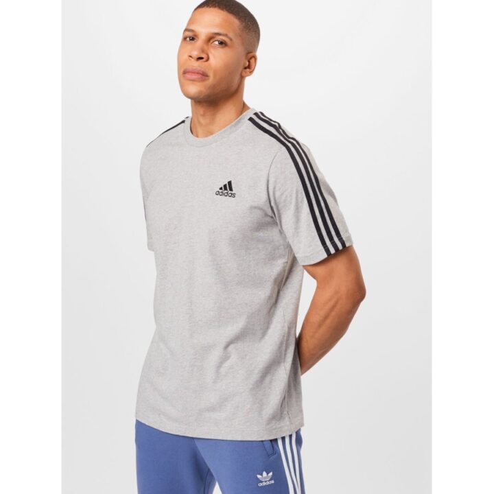 Adidas Essentials szürke férfi póló