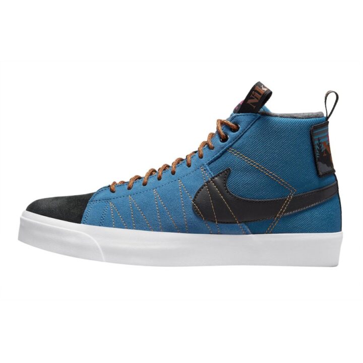 Nike SB Blazer Mid kék utcai cipő