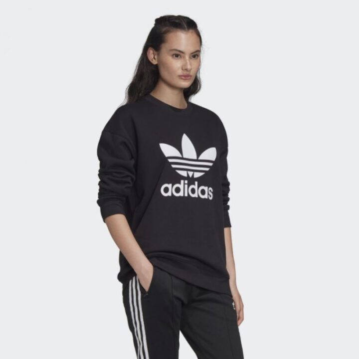 Adidas Originals fekete női pulóver