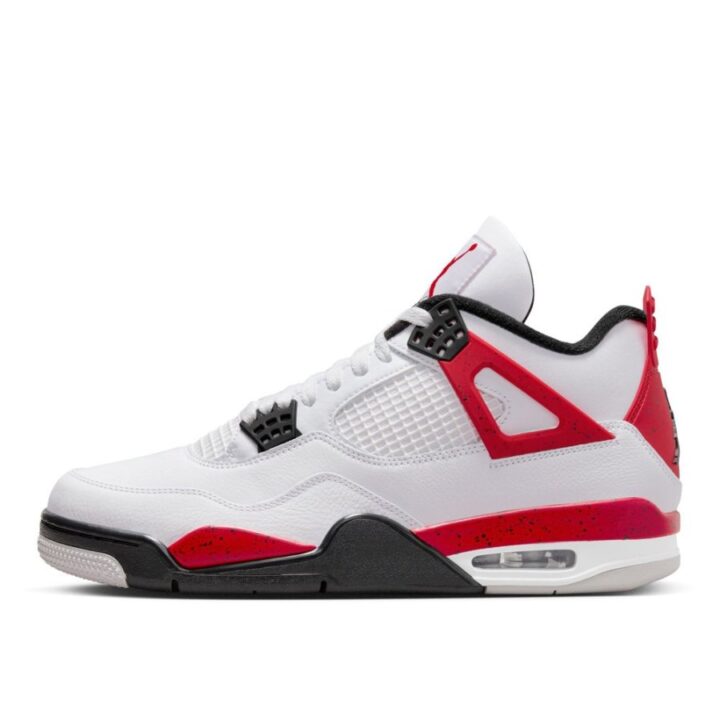 Jordan 4 Retro Red Cement fehér férfi utcai cipő
