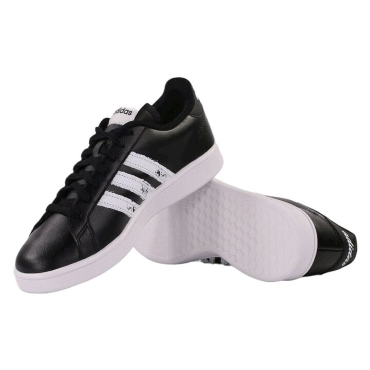 Adidas Grand Court fekete férfi utcai cipő