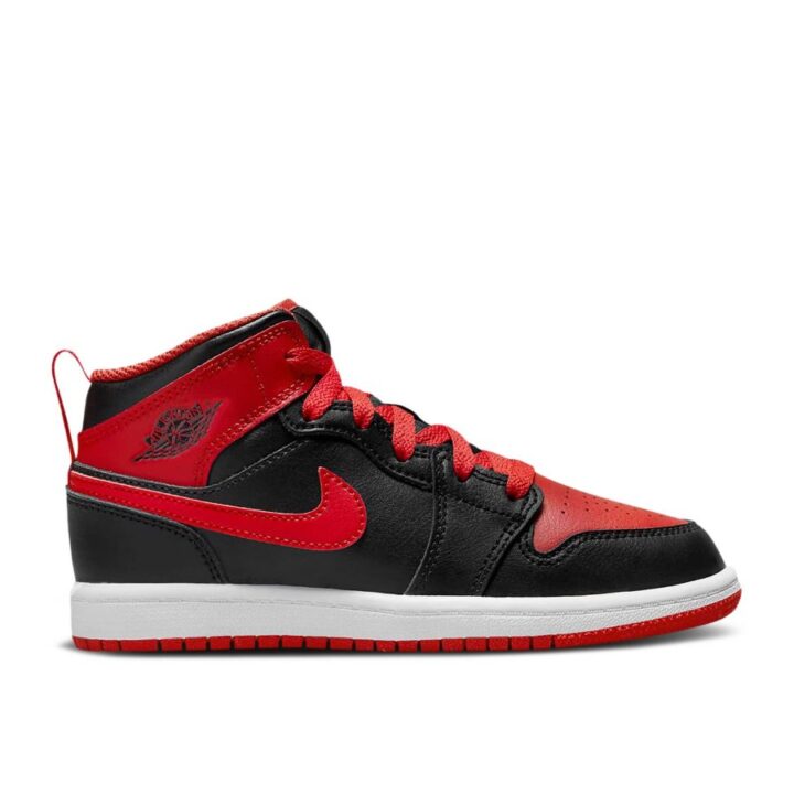 Jordan 1 Mid Alternate Bred PS fekete utcai cipő