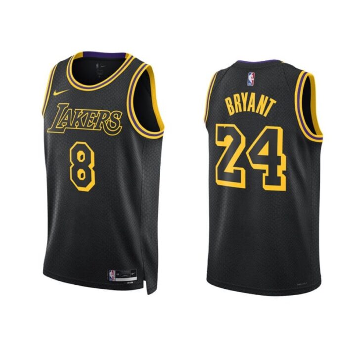 Nike Kobe Mamba Mentality Los Angeles Lakers City Edition Swingman Jersey fekete férfi trikó