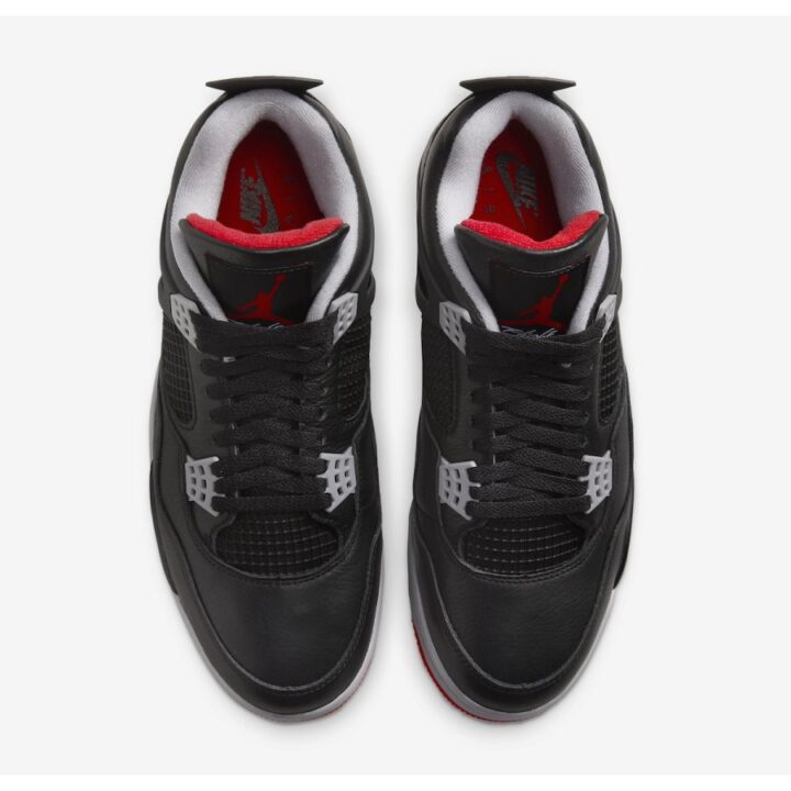 Jordan 4 Retro Bred Reimagined fekete utcai cipő