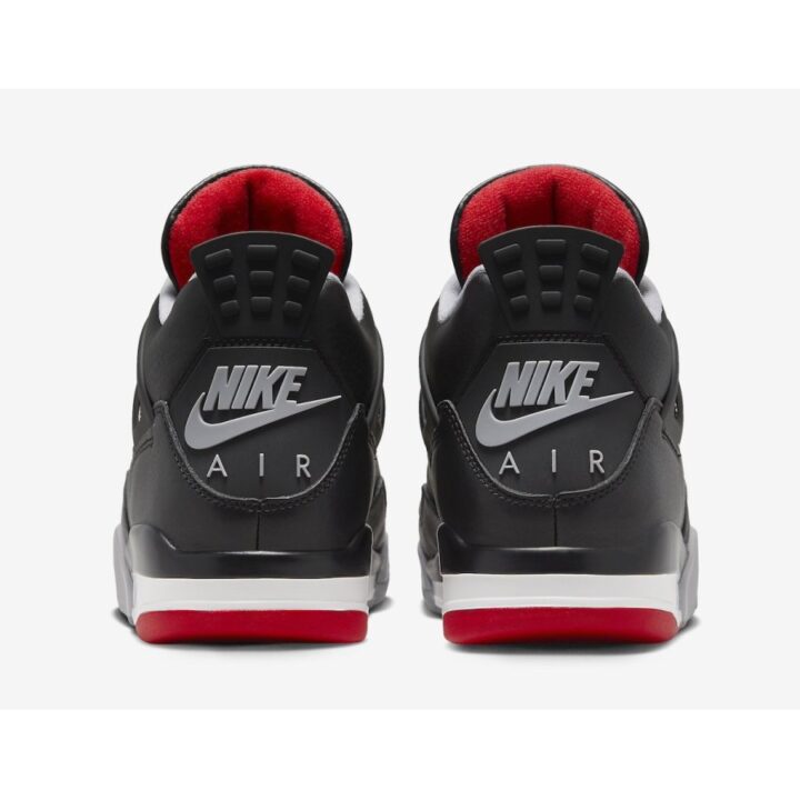 Jordan 4 Retro Bred Reimagined fekete utcai cipő