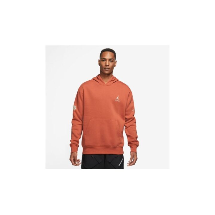 Jordan Brand Flight narancs férfi pulóver