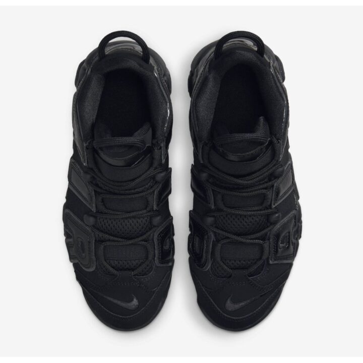 Nike Air More Uptempo fekete utcai cipő