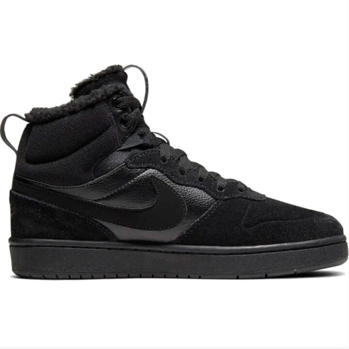 Nike Court Borough Mid 2 Boot fekete utcai cipő