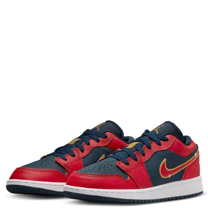Jordan 1 LOW SE Olympic piros utcai cipő