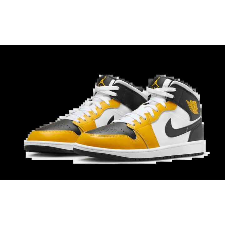 Jordan 1 MID Yellow Ochre sárga férfi utcai cipő