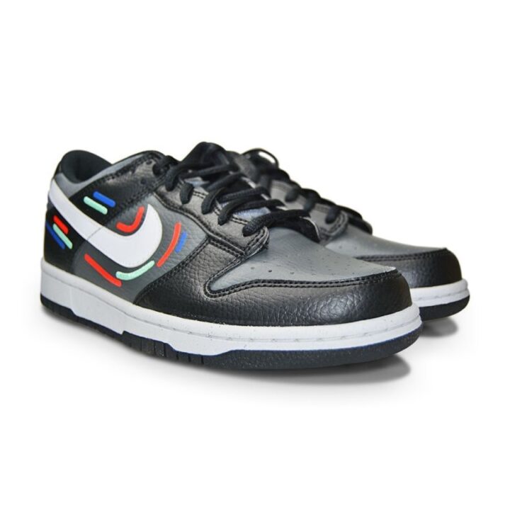 Nike Dunk Low NN Marker Swoosh fekete utcai cipő