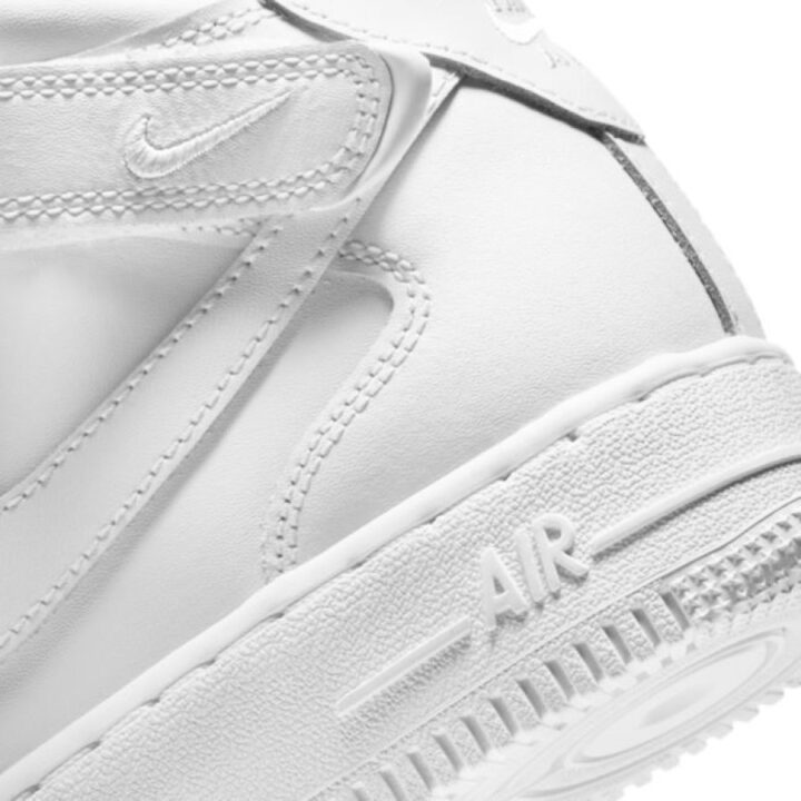 Nike Air Force 1 Mid Triple White fehér utcai cipő