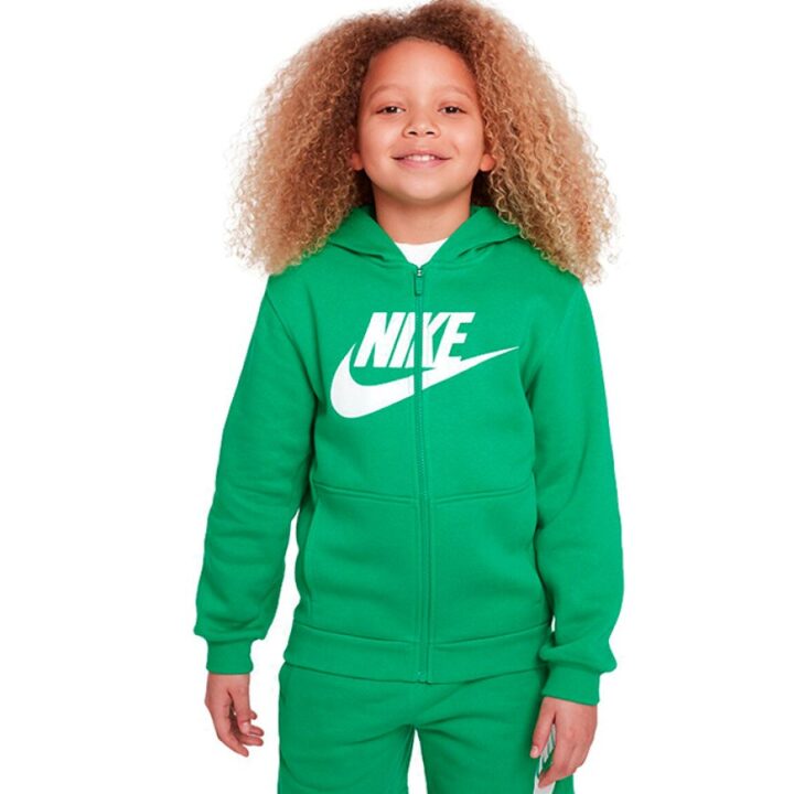 Nike NSW zöld pulóver