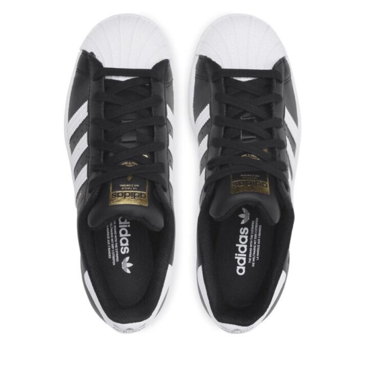 Adidas Superstar fekete utcai cipő