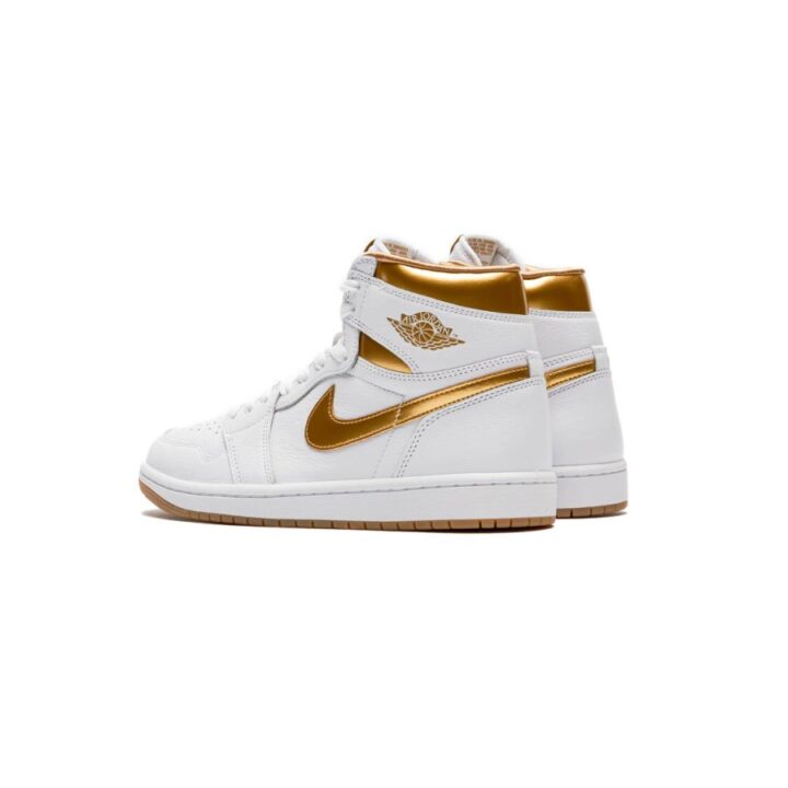 Jordan 1 High OG Metallic Gold fehér utcai cipő