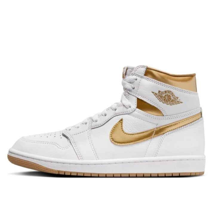 Jordan 1 High OG Metallic Gold fehér utcai cipő