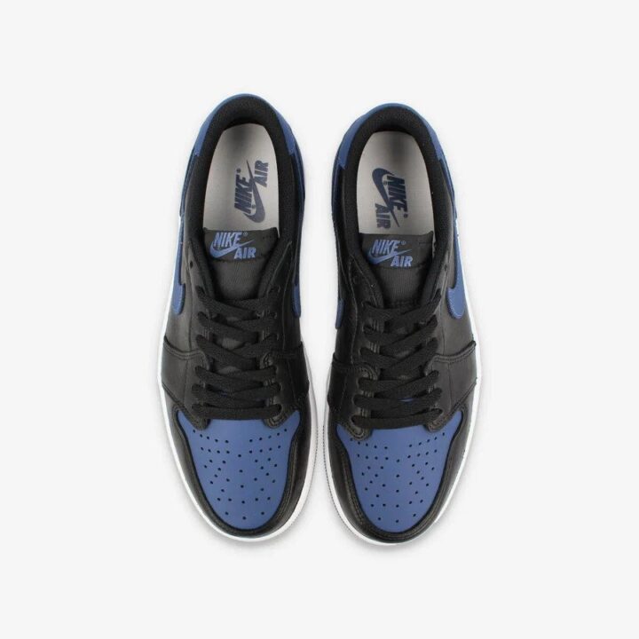 Jordan 1 Low OG Mystic Navy fekete utcai cipő