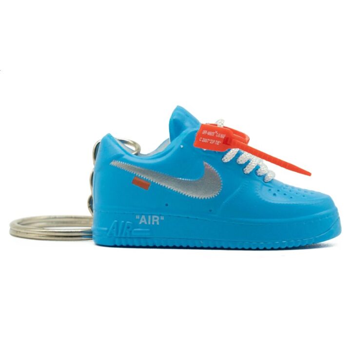 Nike Air Force 1 Low Off-White MCA kék kulcstartó